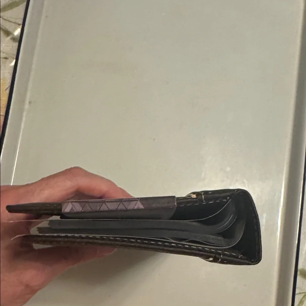 Foray Business Cardfolio Business Card Holder Brown